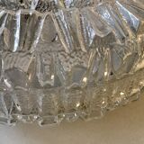 Vintage moulded glass ceiling light