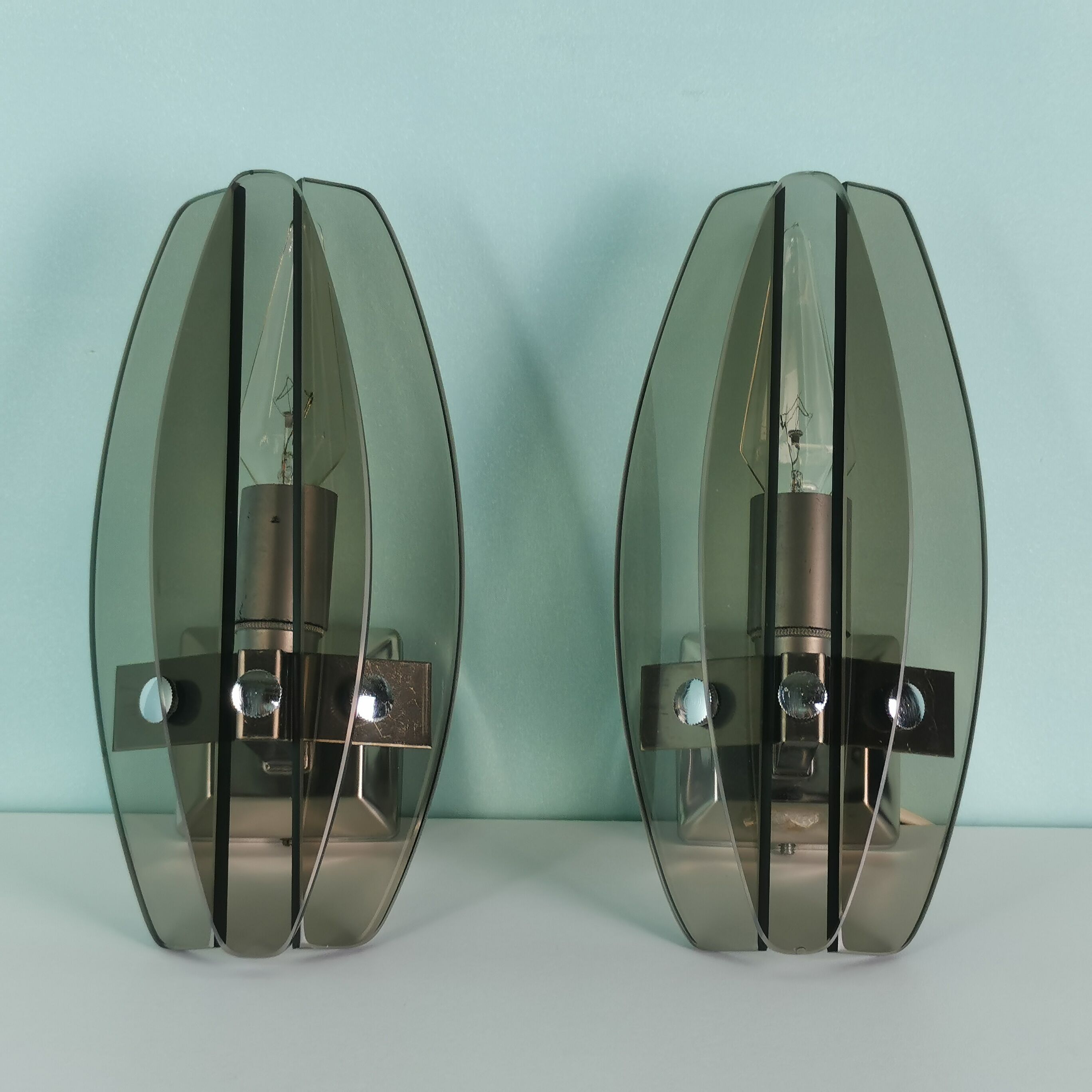Pair of Veca sconces 70