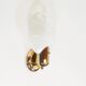 1970s wall lamp in brass and Murano glass by Kaiser Leuchten