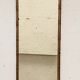 Louis XVI style mirror in wood and gilded stucco 19th century Mantel trumeau