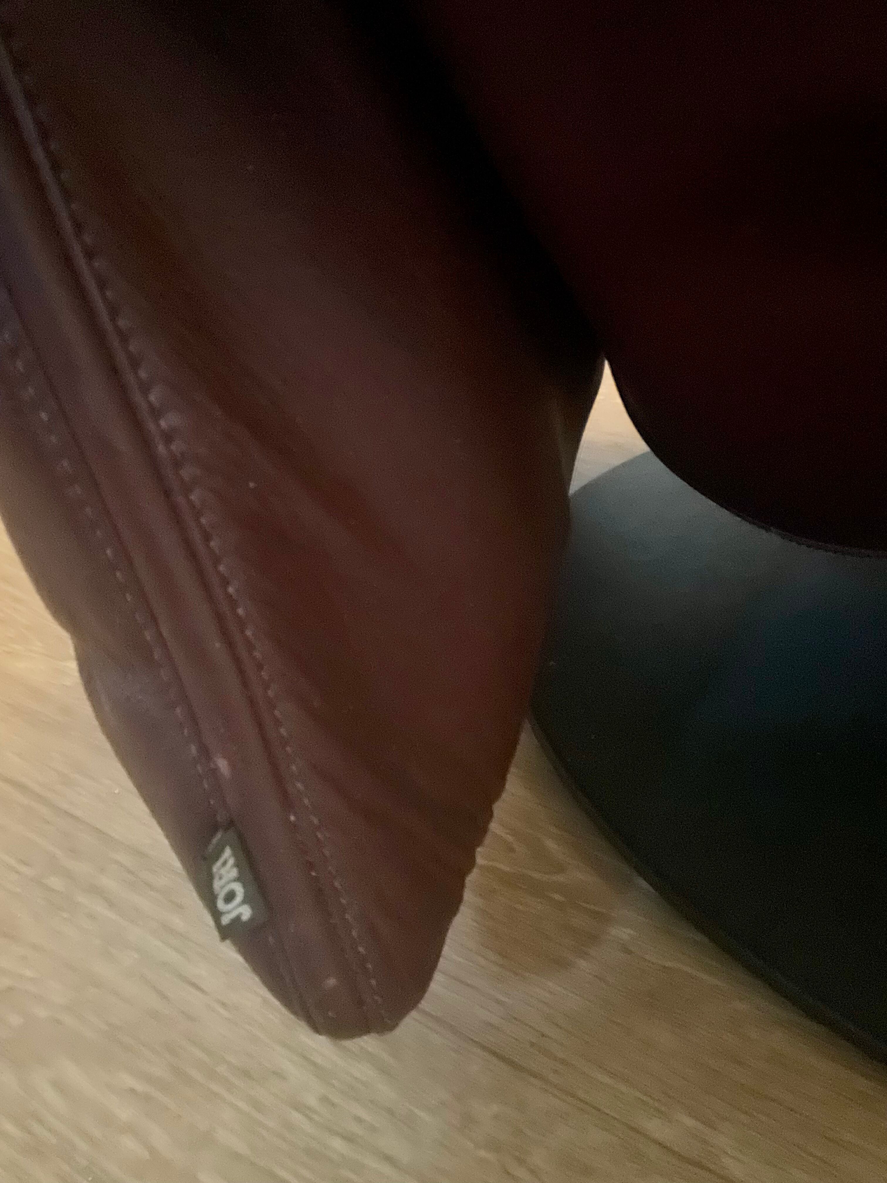 Fauteuil relax Jori des années 70 80 en cuir