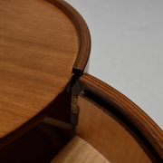 Set of Round Wooden Dry Bars by Mario Sabot, Italy 1970s