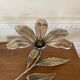 Metal flower ashtray 70s