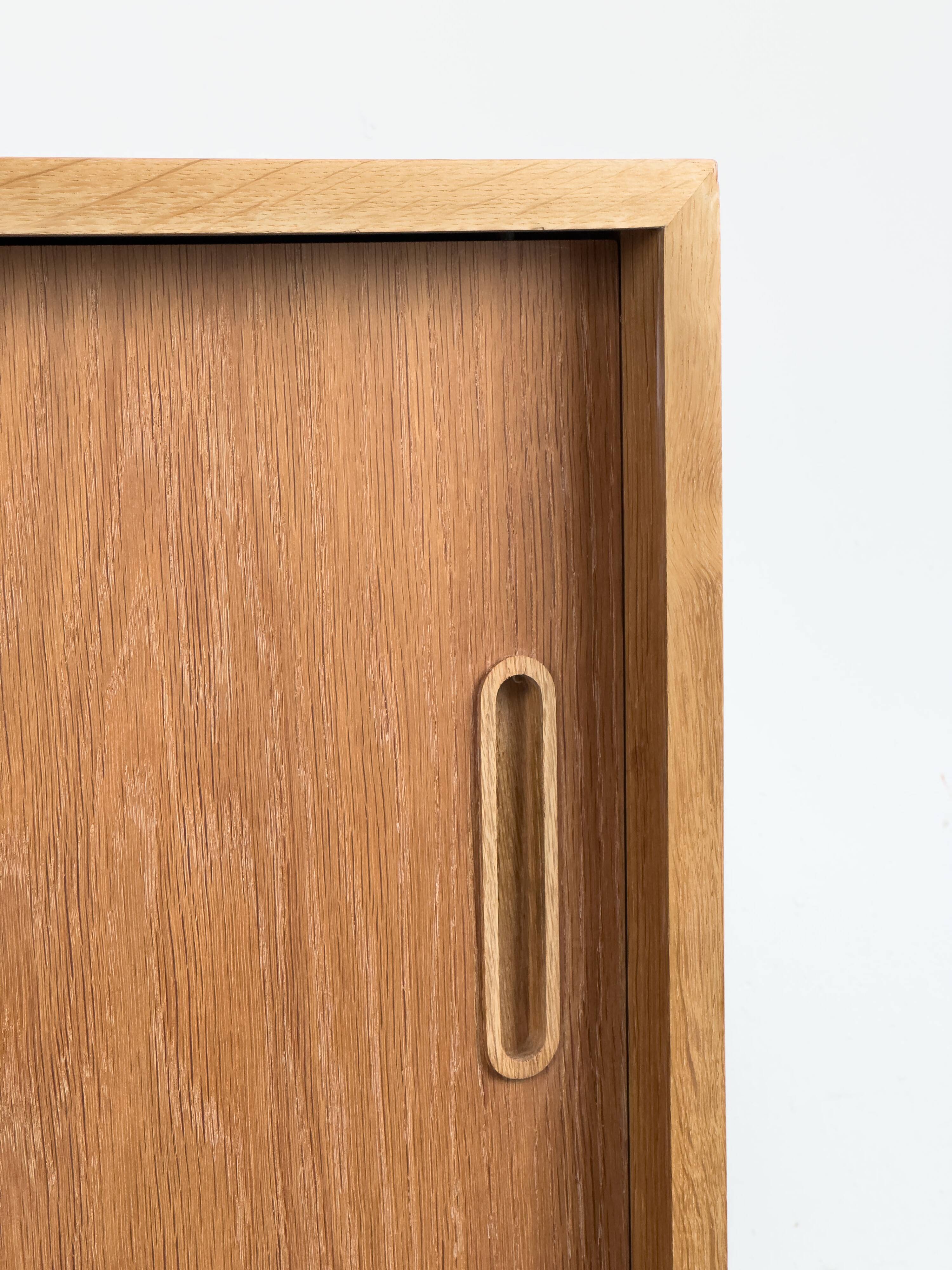 Danish Oak Sideboard by Carlo Jensen for Hundevad & Co., 1960s
