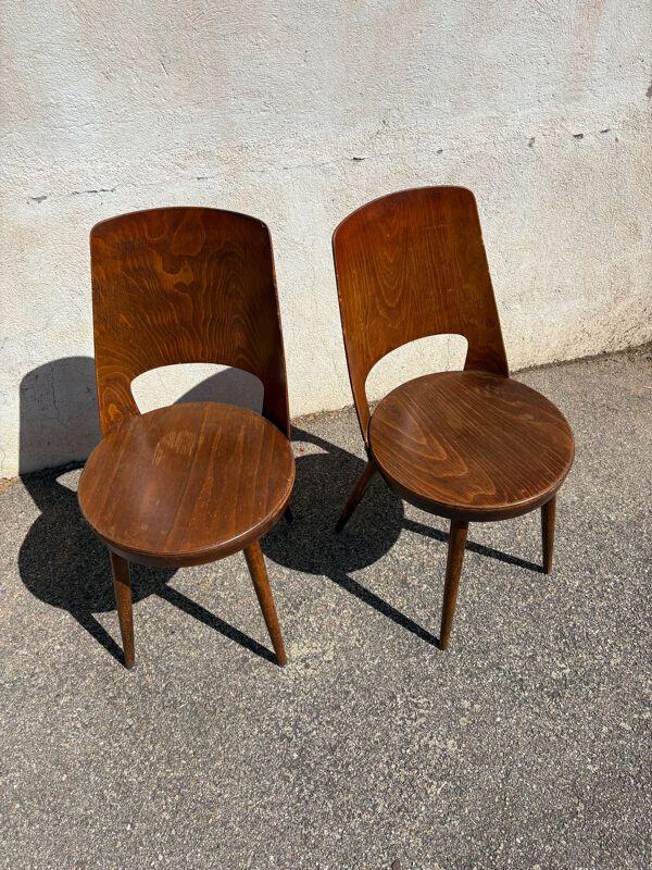 Duo chaise baumann bistrot mondor