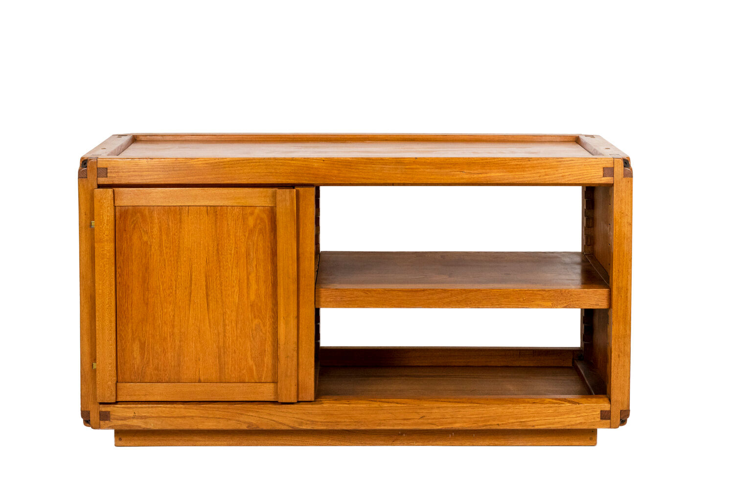 Pierre Chapo, Elm shelf furniture, 1960s