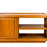 Pierre Chapo, Elm shelf furniture, 1960s
