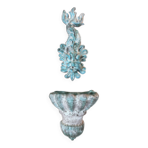 Glazed ceramic fountain from the 1970s.