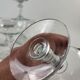 Set de 8 coupes à champagne en verre XIXeme