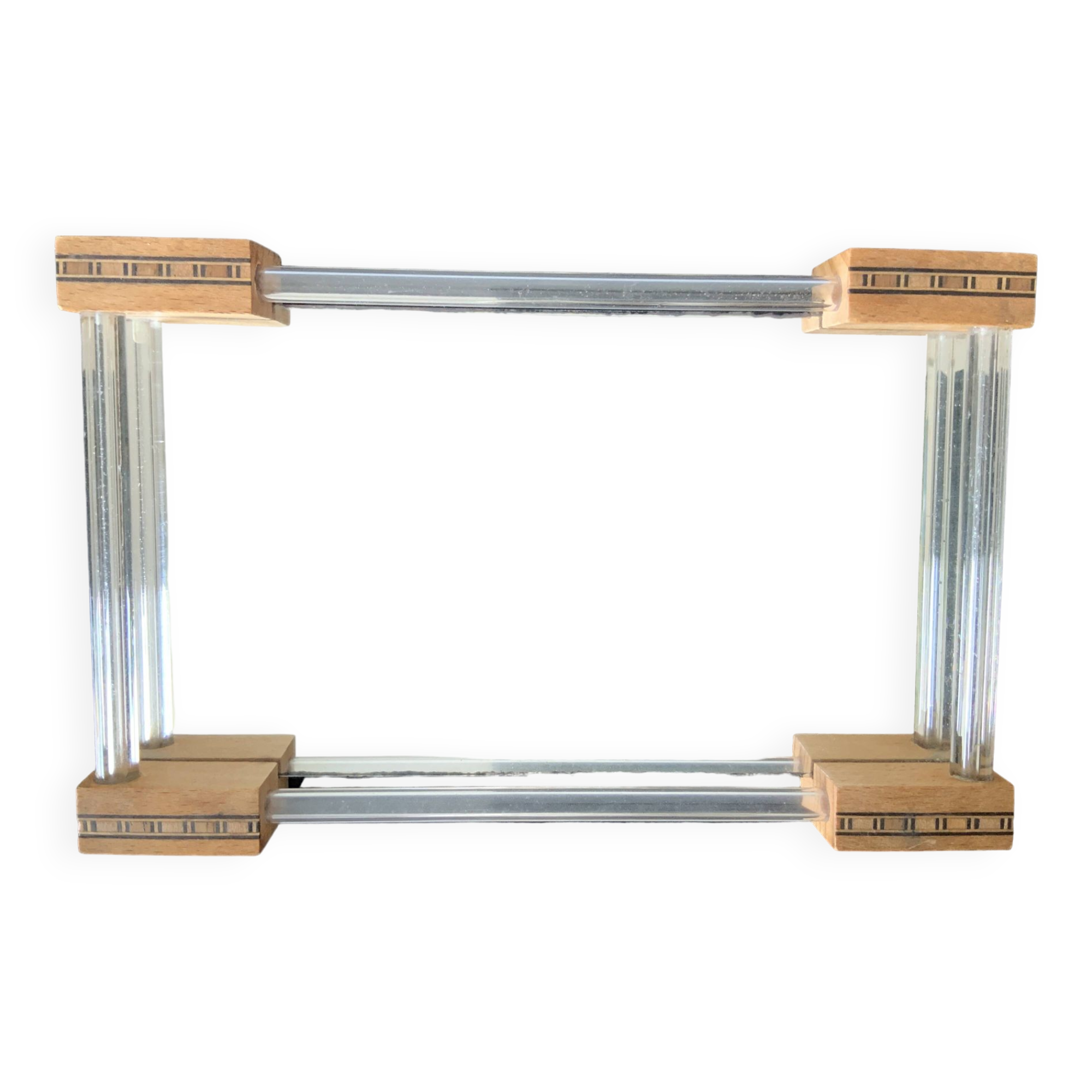 Small tray with mirror