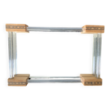 Small tray with mirror