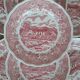 Swiss Landscape dessert plate