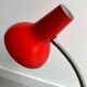 Large Mid Century red SIS desk lamp