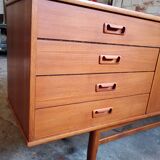 Scandinavian Doubinski teak sideboard