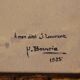 Aquarelle de H. Bouvrie