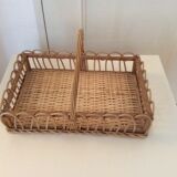 Old rattan basket