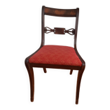 Chaise imprimé leopard
