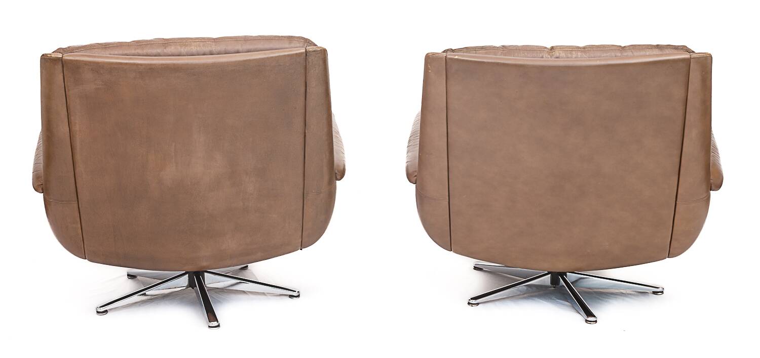 Salon De Sede DS 31 en cuir, 1960