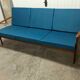 Scandinavian sofa 3 places in teak 1960 restored