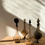 Art Deco Collection of 10 Sculptural Carafes Sweden 1920s