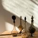 Art Deco Collection of 10 Sculptural Carafes Sweden 1920s