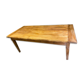 Old wooden table with drawer