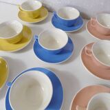 Villeroy & Boch vintage colored cups