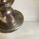 Alloy Silver Metal Candlestick