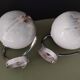 Murano glass sconces by Mazzega space age