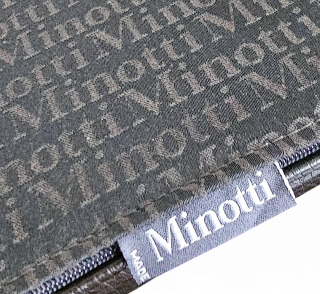 Pair manet minotti arm chairs 2004 / dark brown leather / chrome