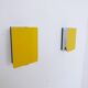 Appliques murales originales jaunes du milieu du siècle de Charlotte Perriand (3 disponibles)