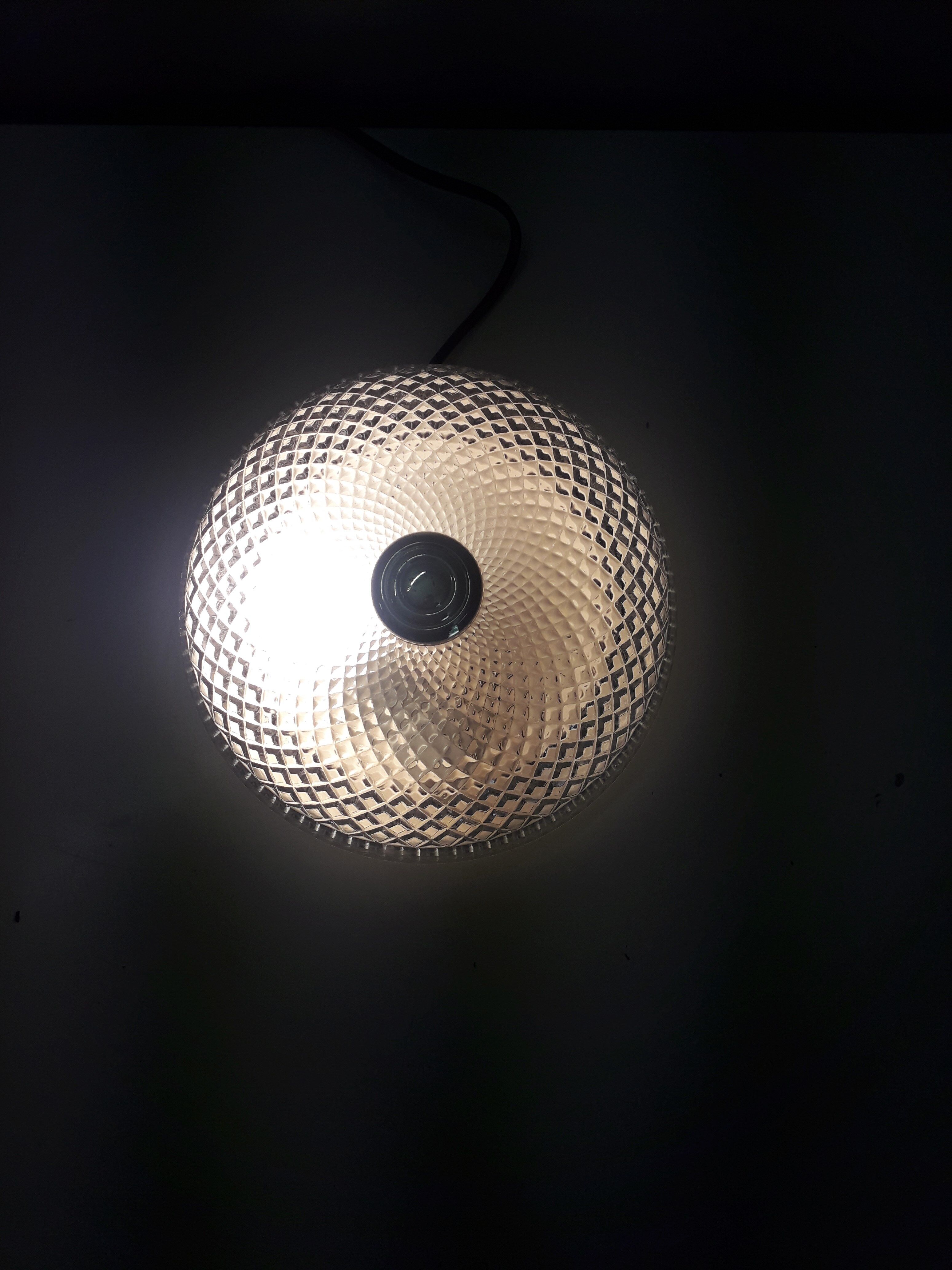 Vintage ceiling lamp 1970
