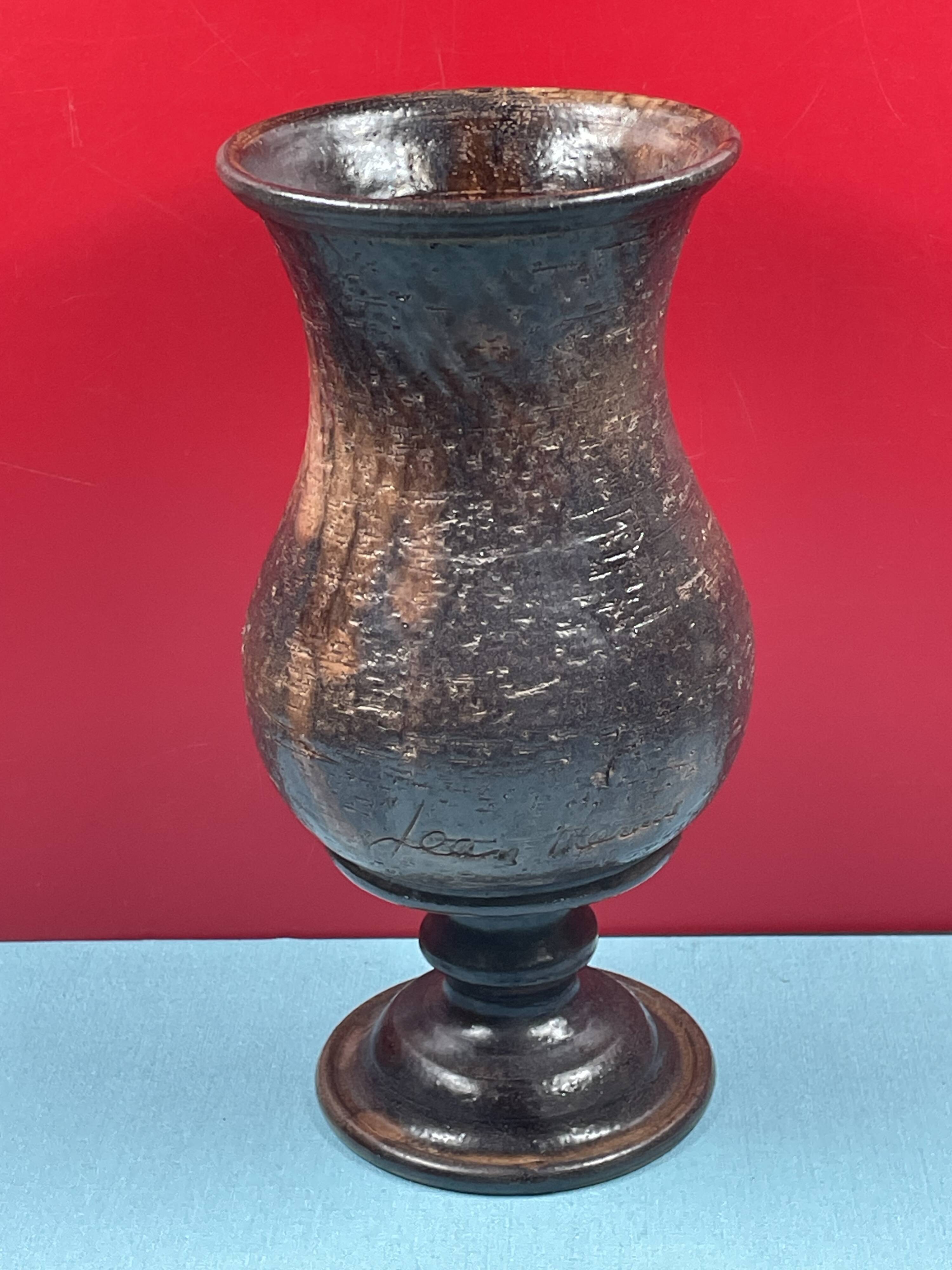 Large Vase signed Jean Marais - 30 cm - Vallauris ceramics, Circa 1960