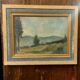 Ennio Cocchi landscape and still life painted on both sides panel