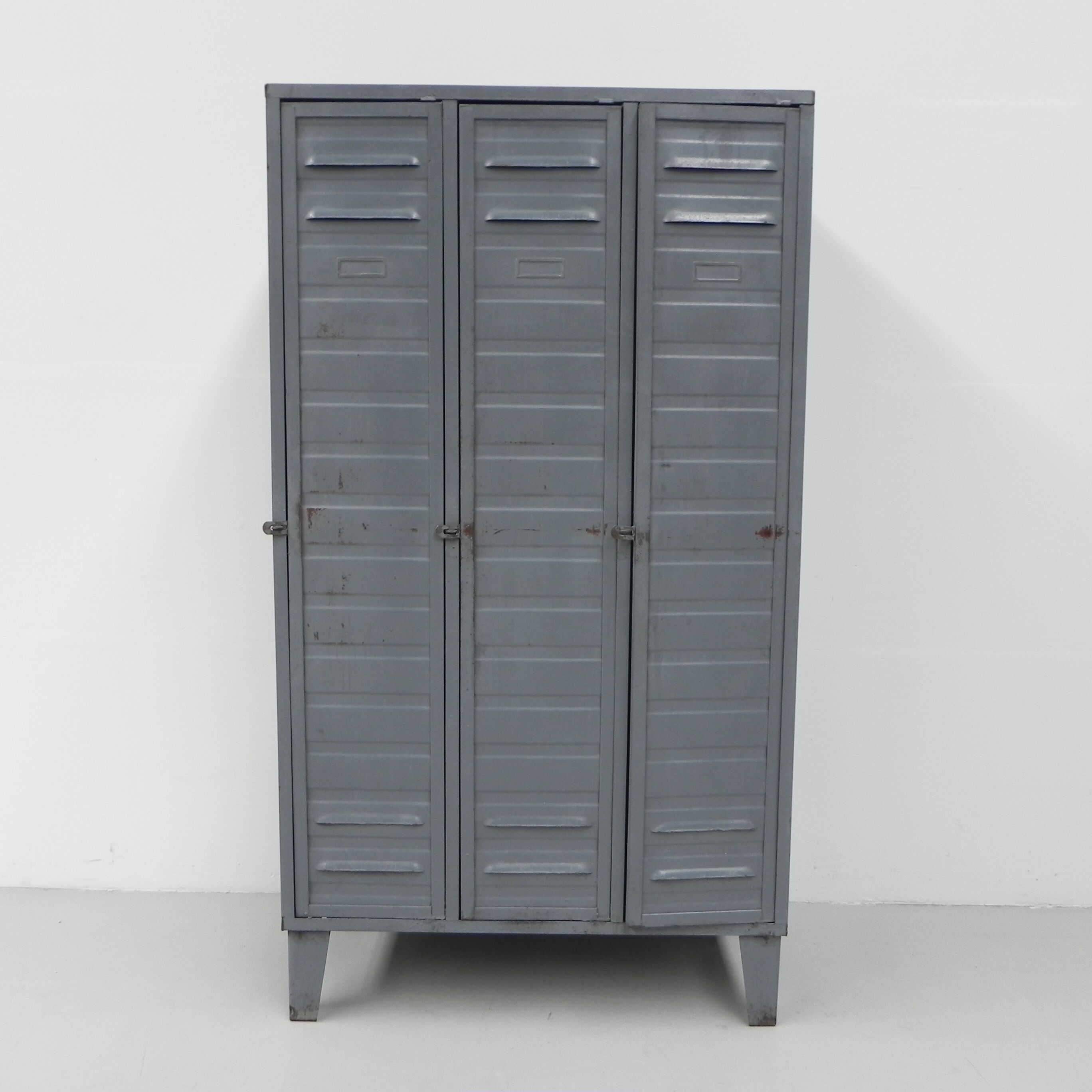 Industrial Steel Locker with 3 Doors