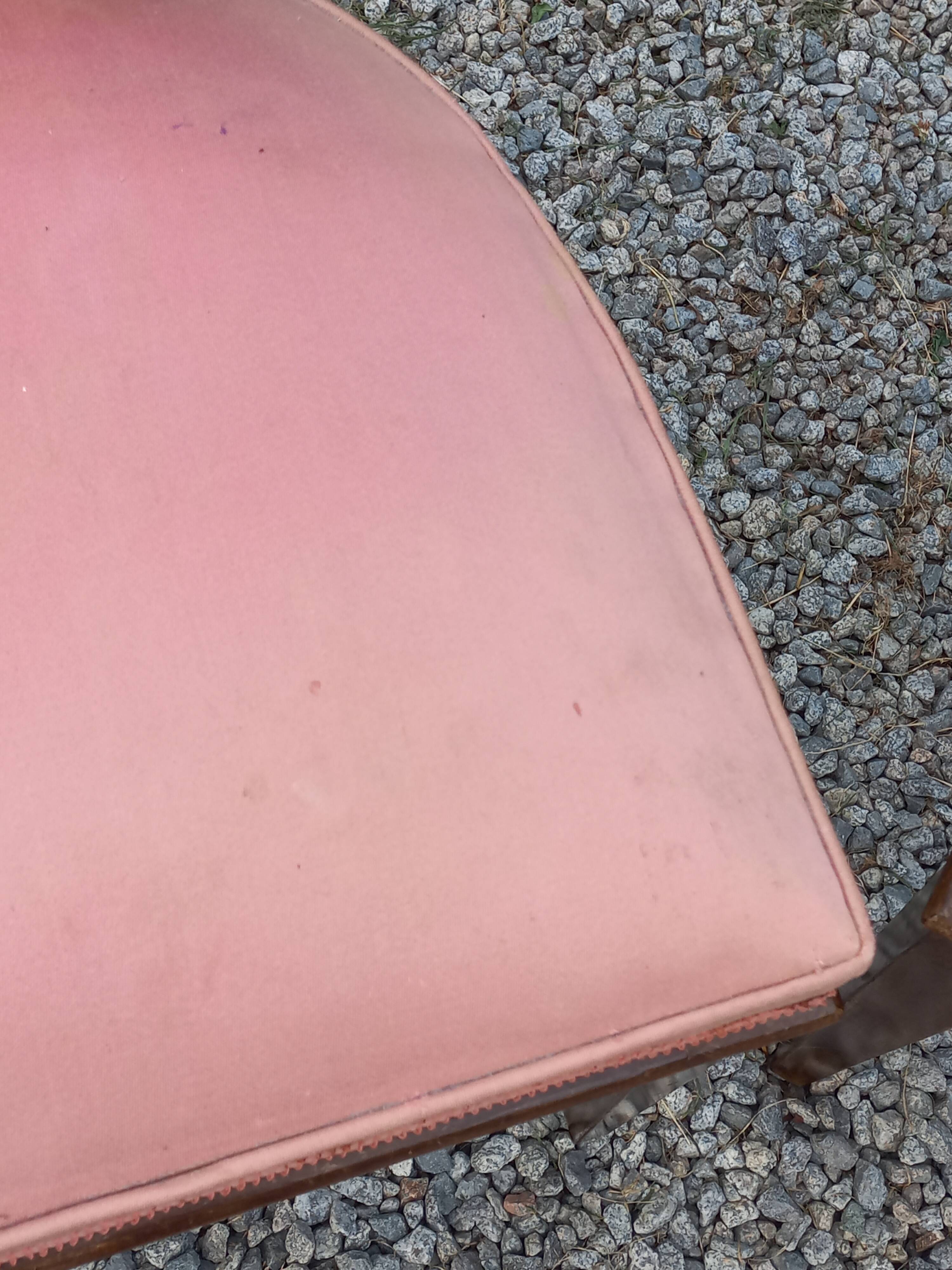 Pair of vintage low-backed bedroom chairs from the 1930s/1950s