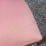 Paire de chaises de chambre vintage à dossier bas des années 30/50