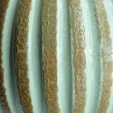 Vase coloquinte en grés signé Jacques Breugnot