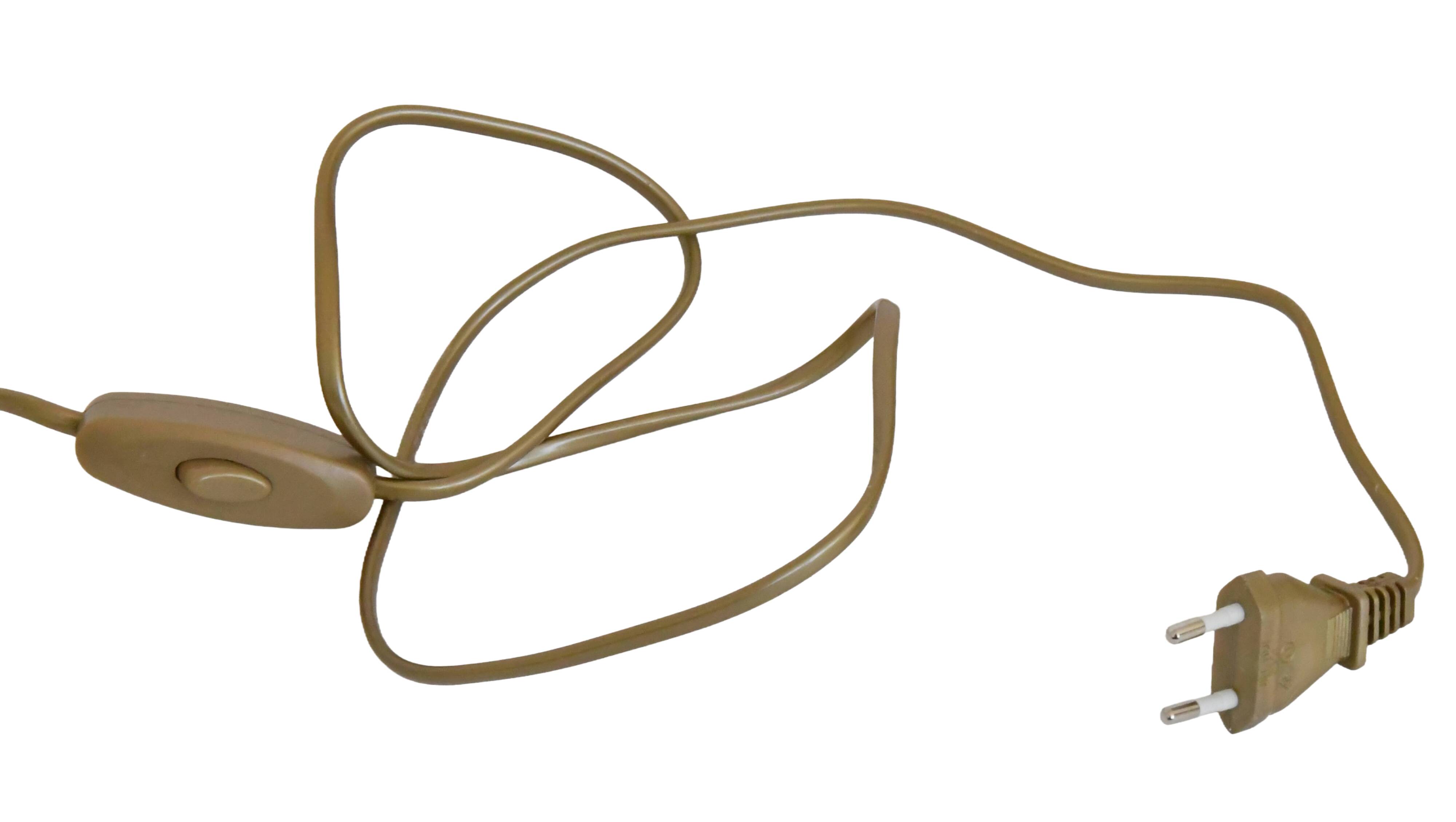 Angel fish lamp in gold metal and blue agate