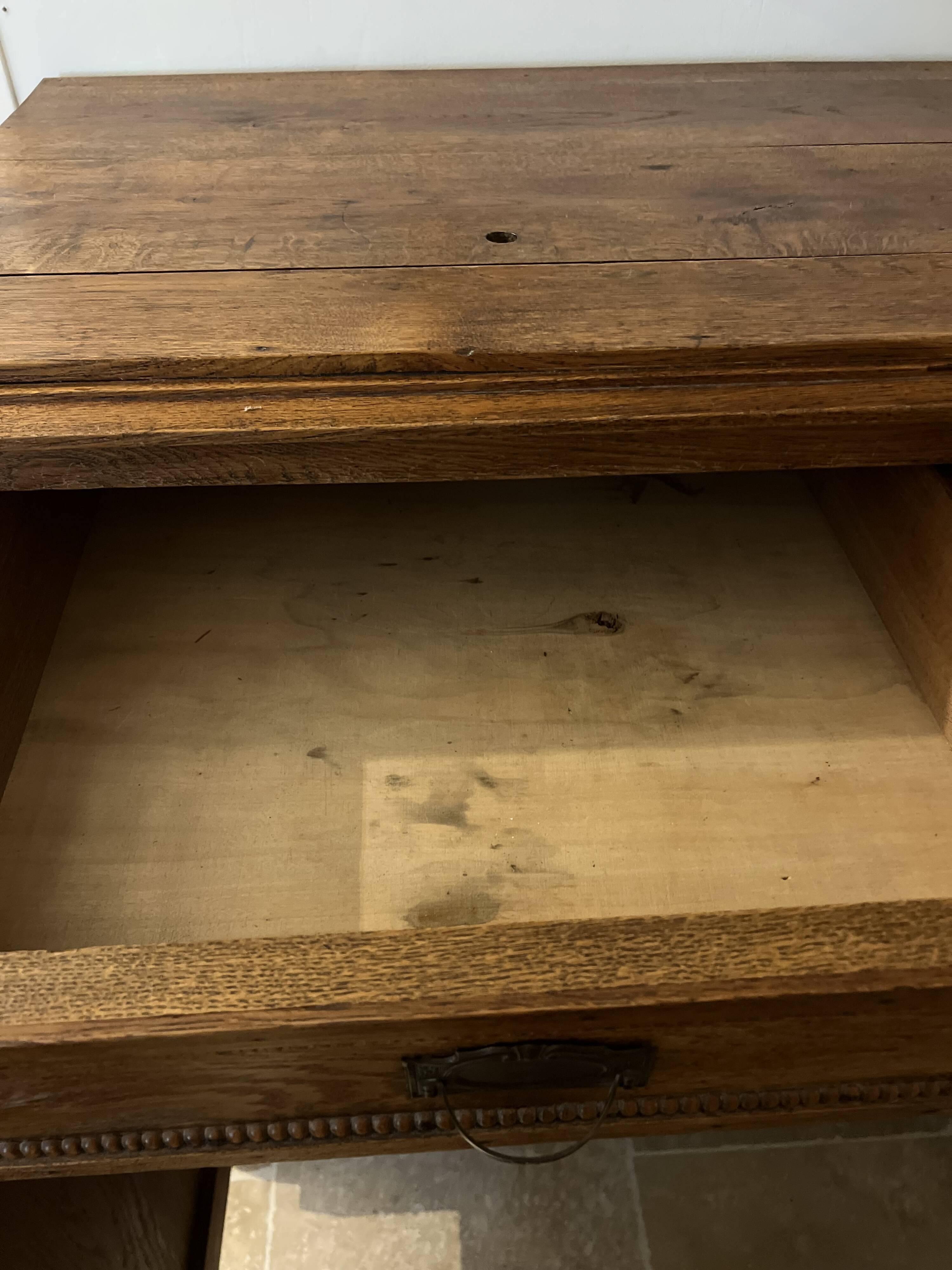 Buffet 18th century louis xiii magnificent wooden storage cabinet