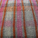 Vintage turkish kilim cushion cover , 60 x 60 cm