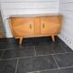 Vintage oak sideboard from the 60s
