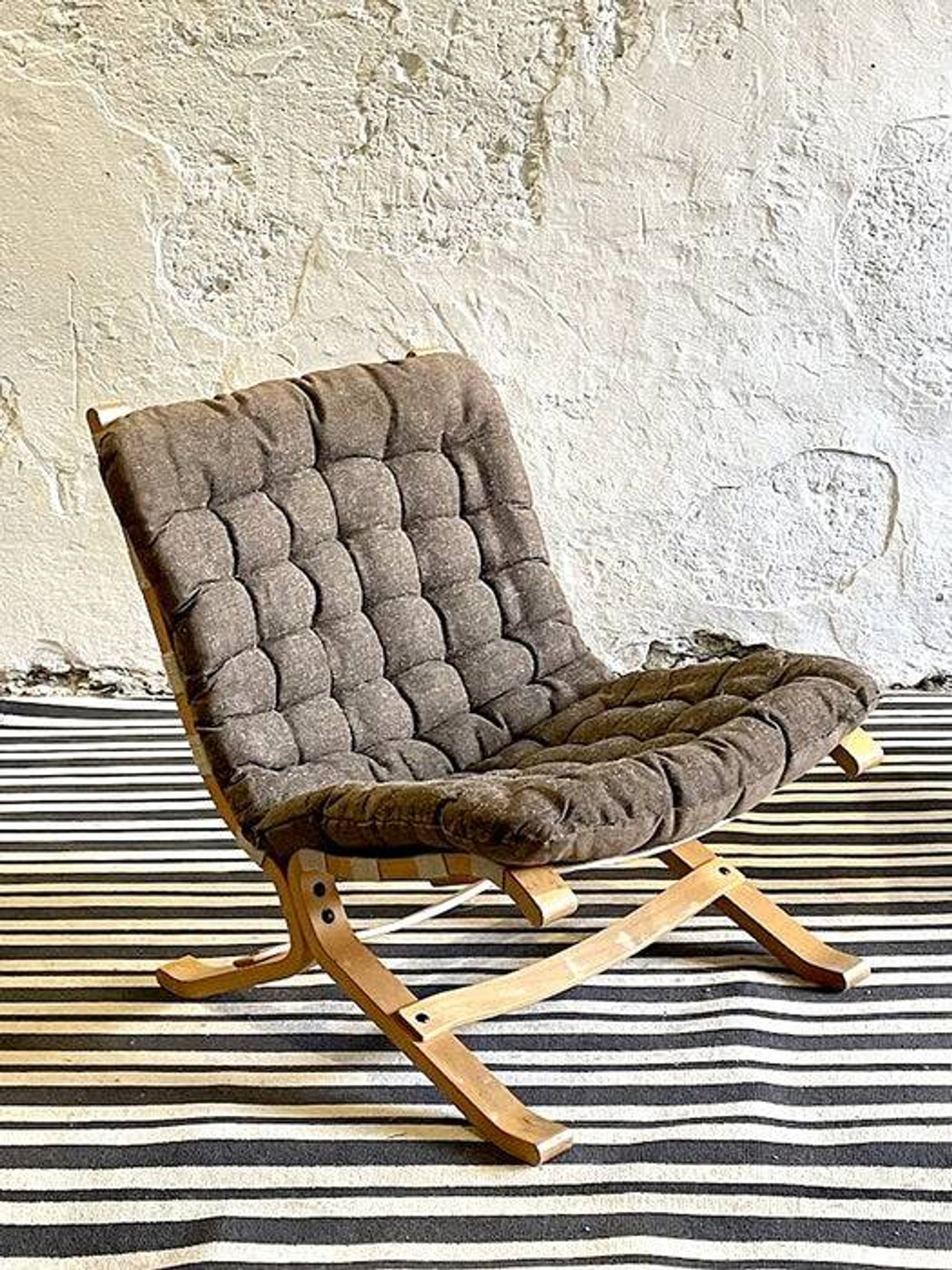 Chaise lounge Siesta des années 1960 attribuée à Ingmar Relling.