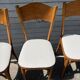 (Lot) 4 Chaises Bistrot Vintage (Restaurées)