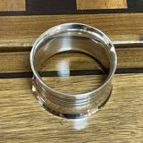 Silver metal napkin ring