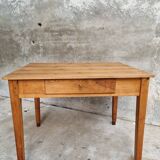 Old table desk kitchen table pine wood