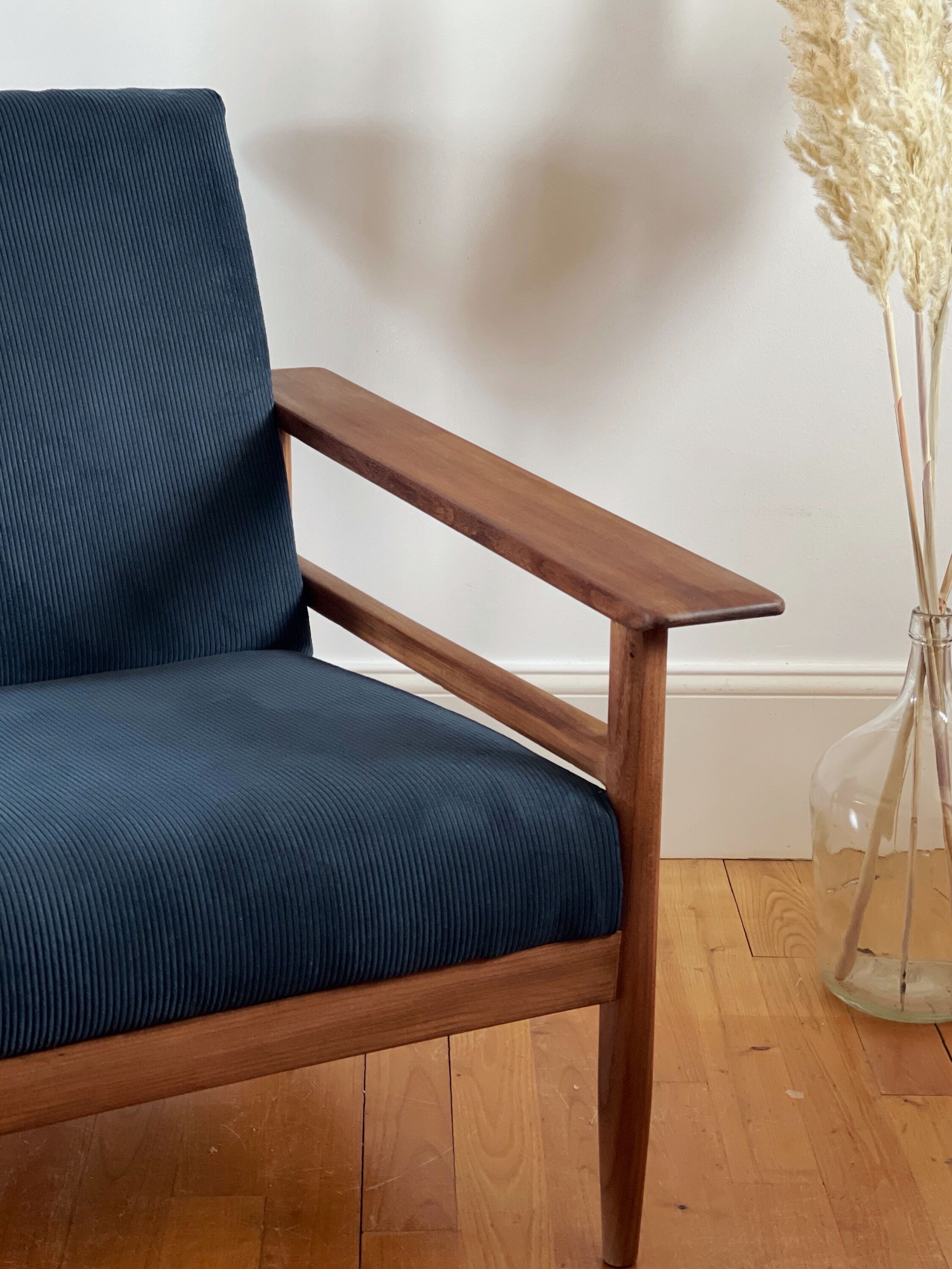 Scandinavian chair in vintage teak