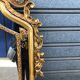 Gilded wooden mirror in baroque style  100x180cm