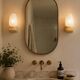 Applique murale Erref Opaline