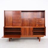 Vintage Dutch design sideboard with asymmetrical layout, 1960s